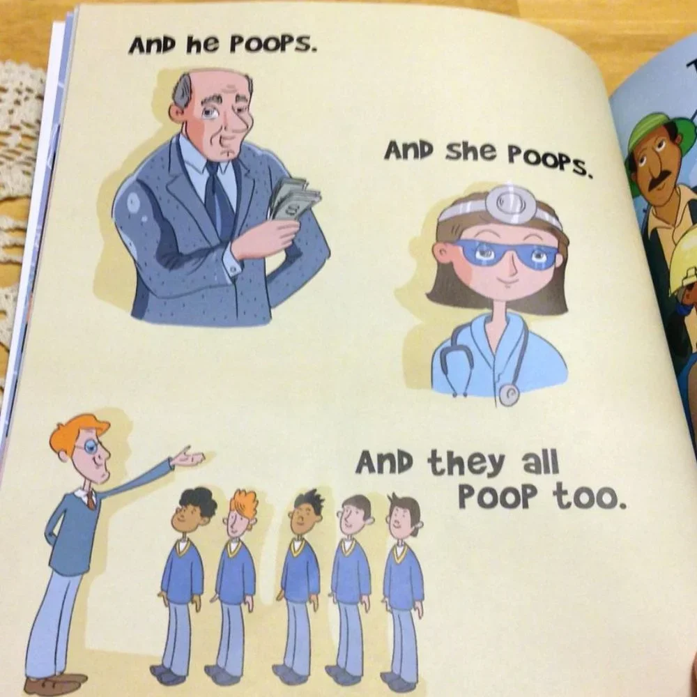 Potty Training resource, everybody poops